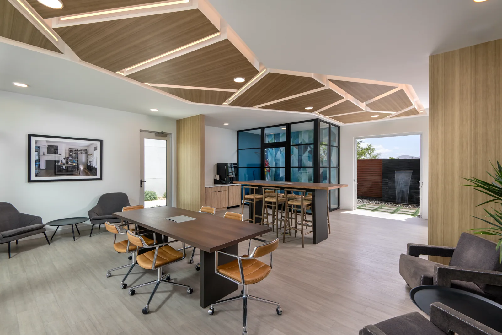 Business center at Ariva Serviced Residences