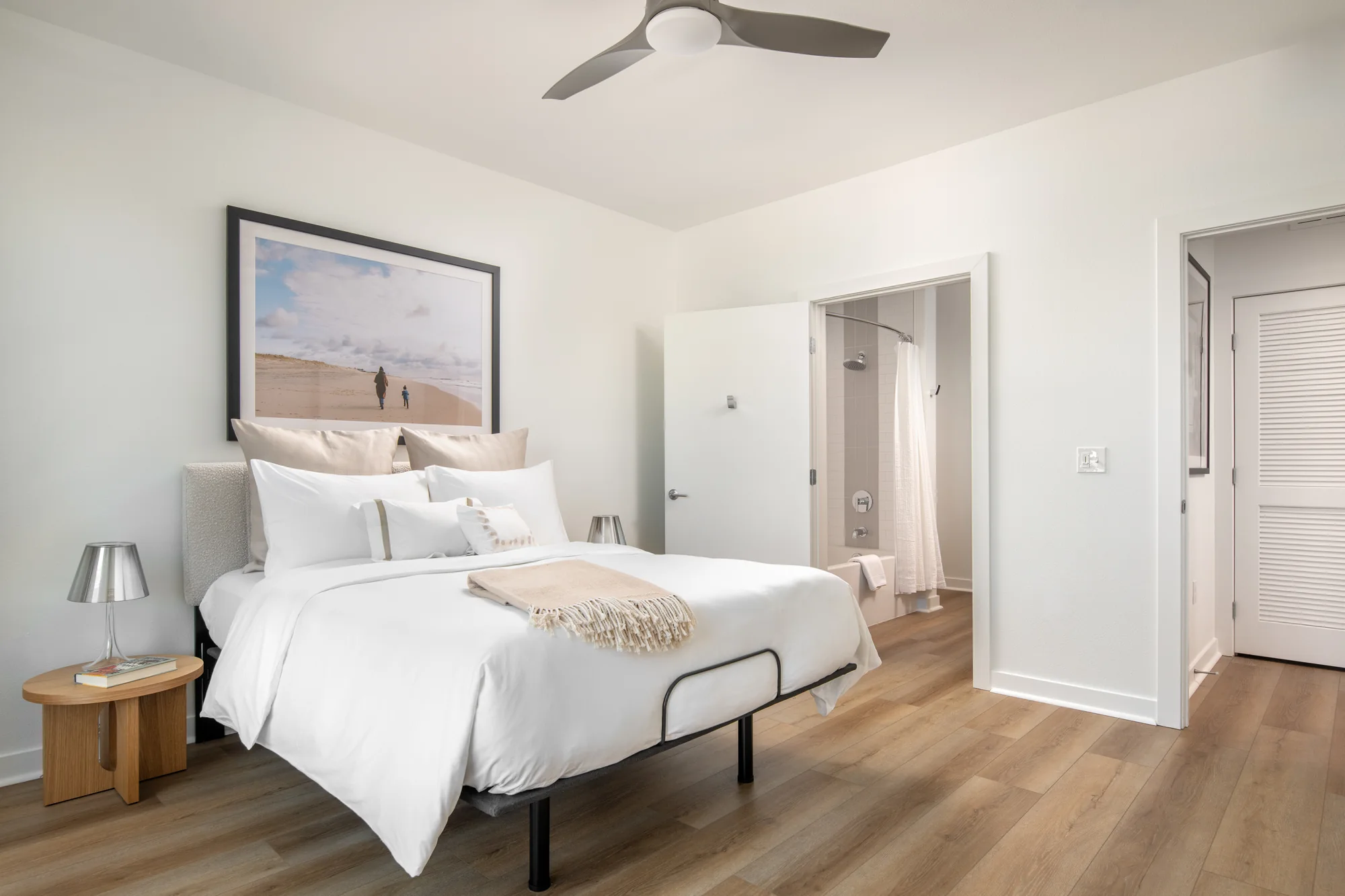 Bedroom in the Signature Two Bedroom at Ariva Serviced Residences